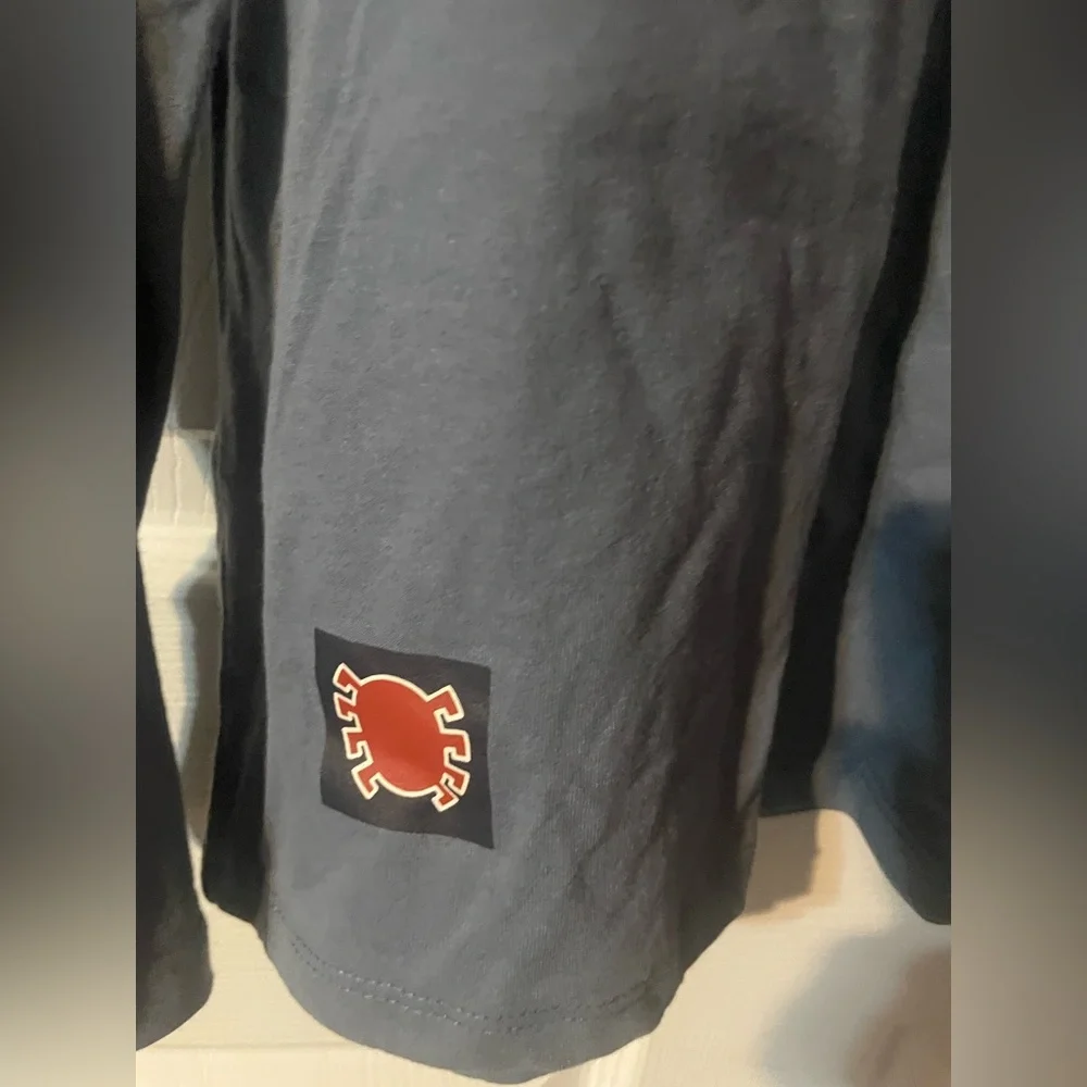 Marvel Spider-Man Boys XL 14/16 Long Sleeve Graphic Tee Blue‎ Amazing Spider-Man